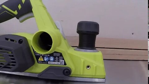Saturday Projects™.com | RYOBI 3 1/4" Portable Hand Planer - unboxing manual check it out