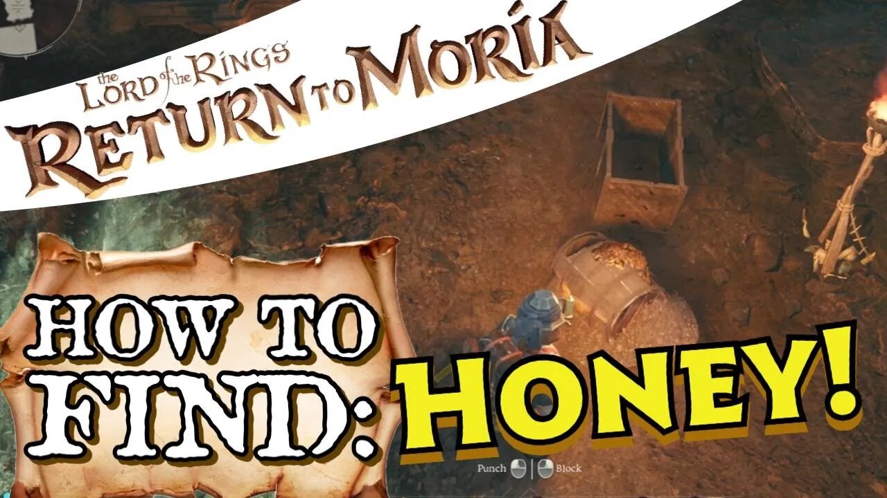 Return to Moria How to Get Honey