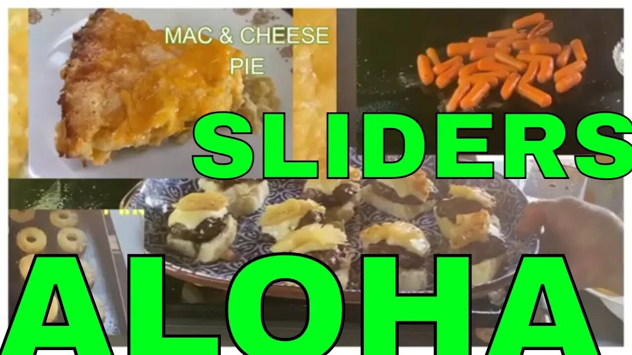 SLIDERS ON FLAT GRILL Kids Meal (Grilled Pineapple)