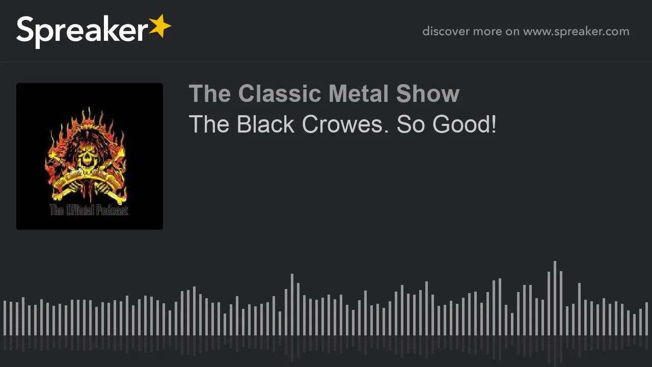 The Black Crowes. So Good!