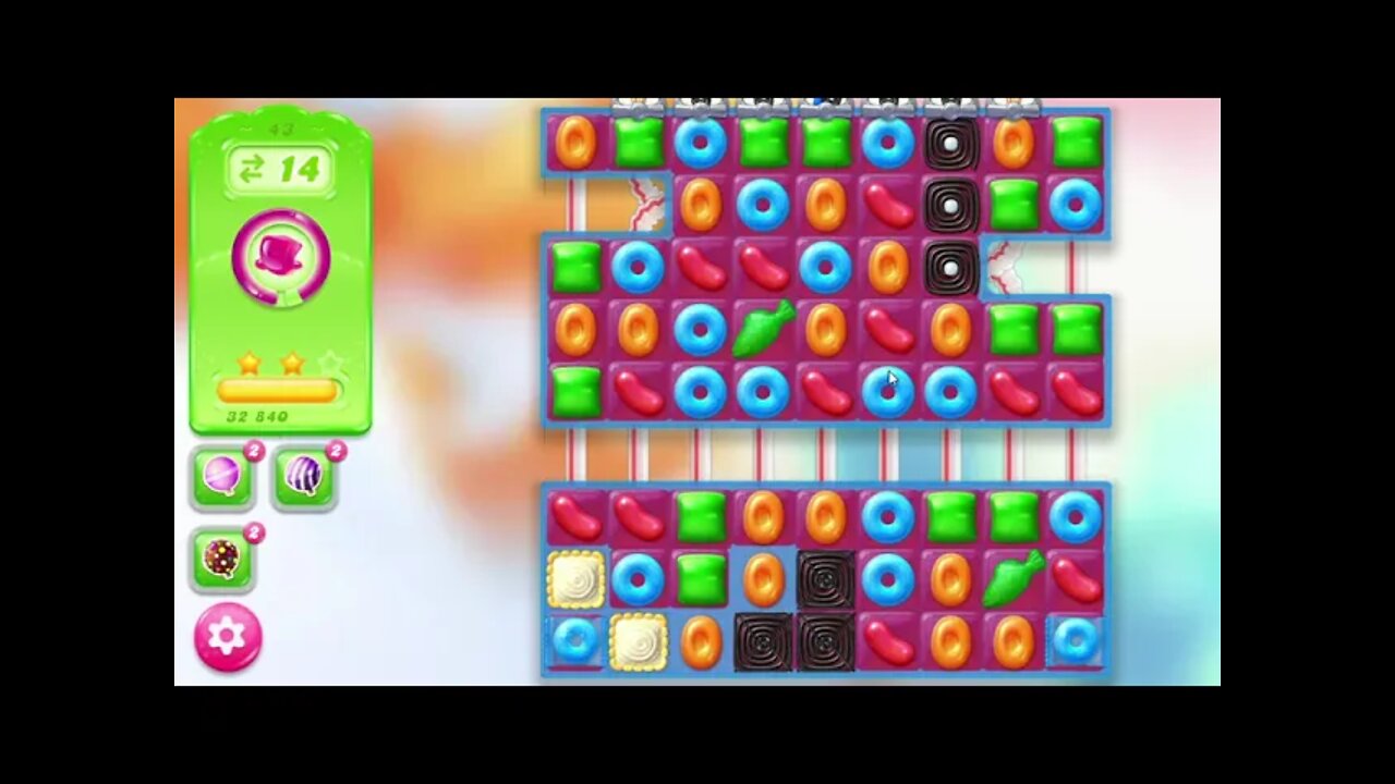 Candy Crush Jelly Saga Level 43