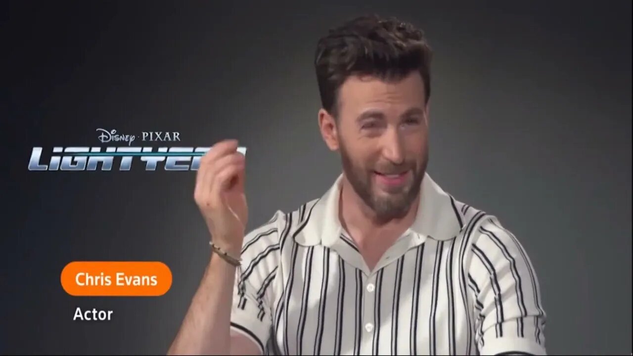 Buzz Lightyear gay kiss Douche Chris Evans calls the critics of gay kiss in Buzz Lightyear idiots