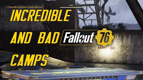 Incredible And Bad Fallout 76 Camps