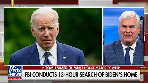 Biden looks like a serial classified document hoarder: Rep. Tom Emmer