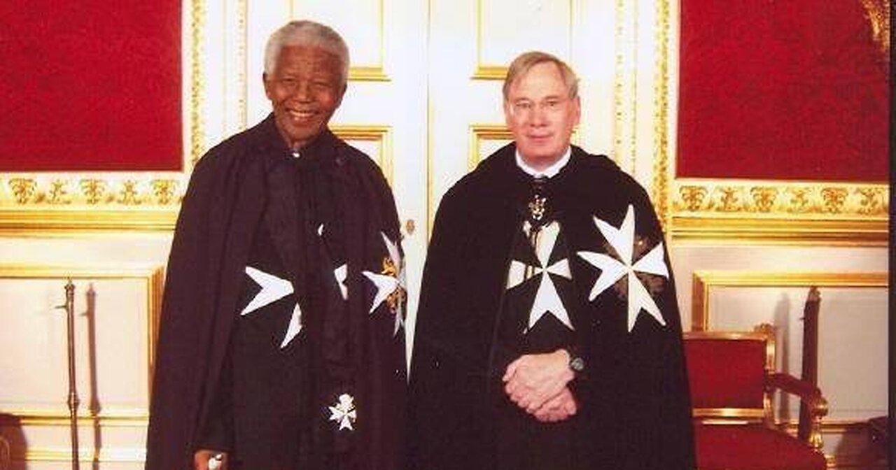 NELSON MANDELA WAS A 33RD DEGREE FREEMASON OF THE KNIGHTS. PROOF!