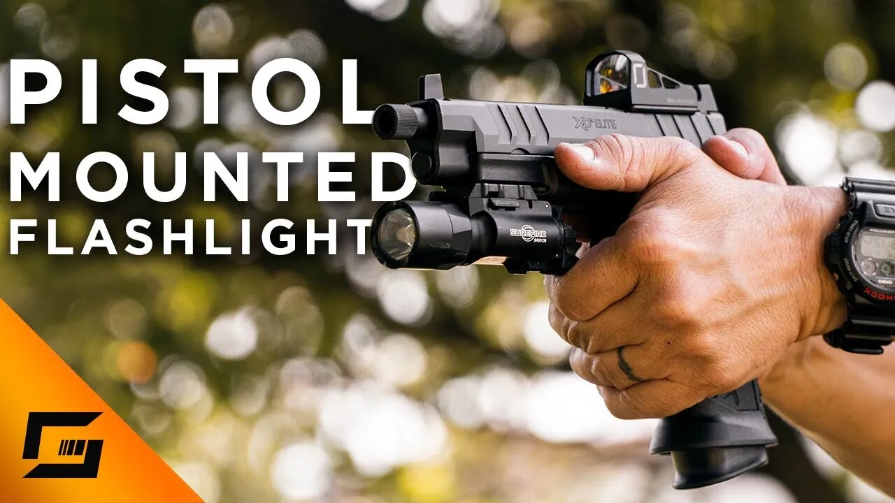 Pistol Mounted Lights & How To Use Them