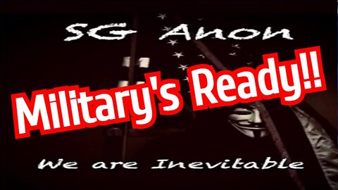 SG Anon Drops Bombshell with Michael Jaco: Military's Ready!!