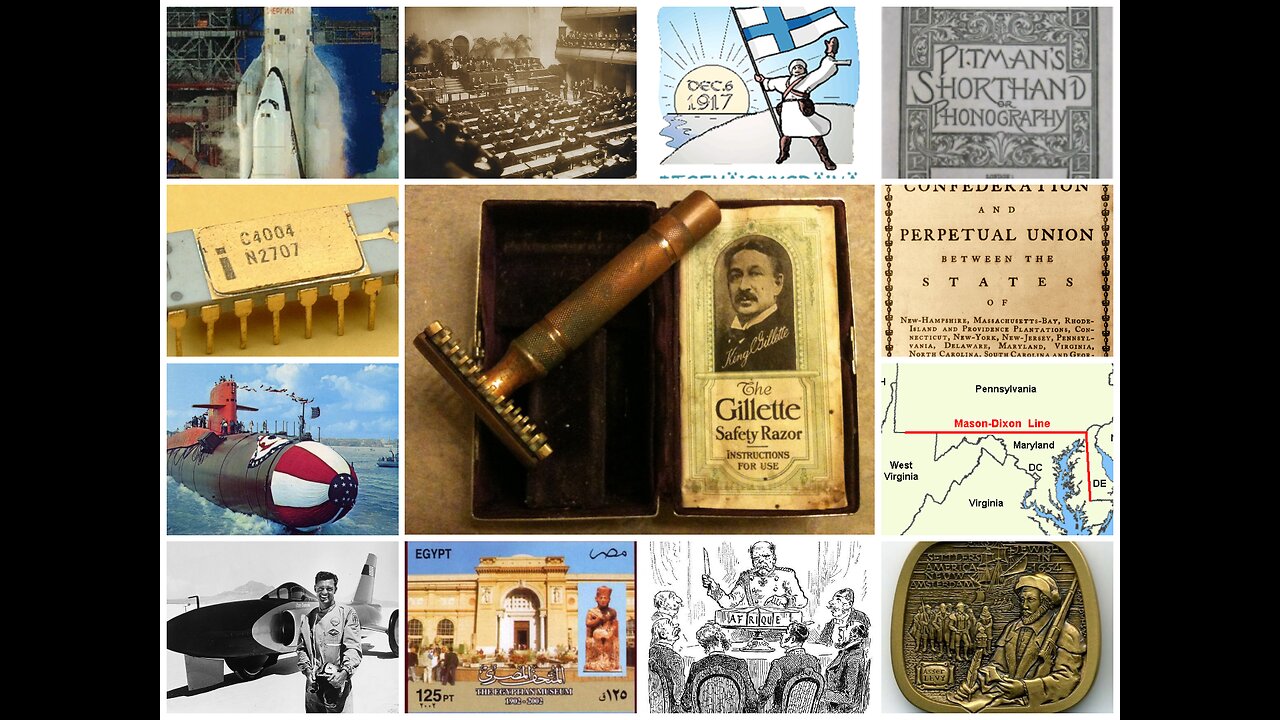 This Date in History - Mason-Dixon Line, Safety Razor, Soviet Space Shuttle and MORE! 11/15/24