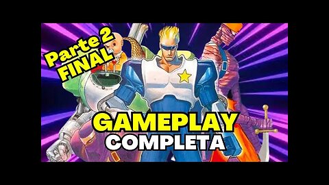 GAMEPLAY COMPLETA ATÉ ZERAR | Captain Commando (Arcade) - Parte 2 (Final)