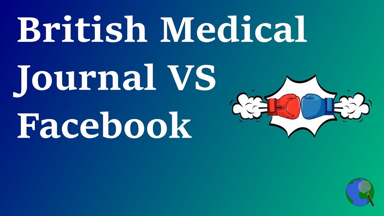 Monde - British Medical Journal contre Facebook (Etude Clinique Pfizer)