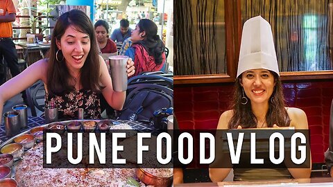 Exploring Eating Joints in Pune | Places to Eat | Pune Vlog + Meetup