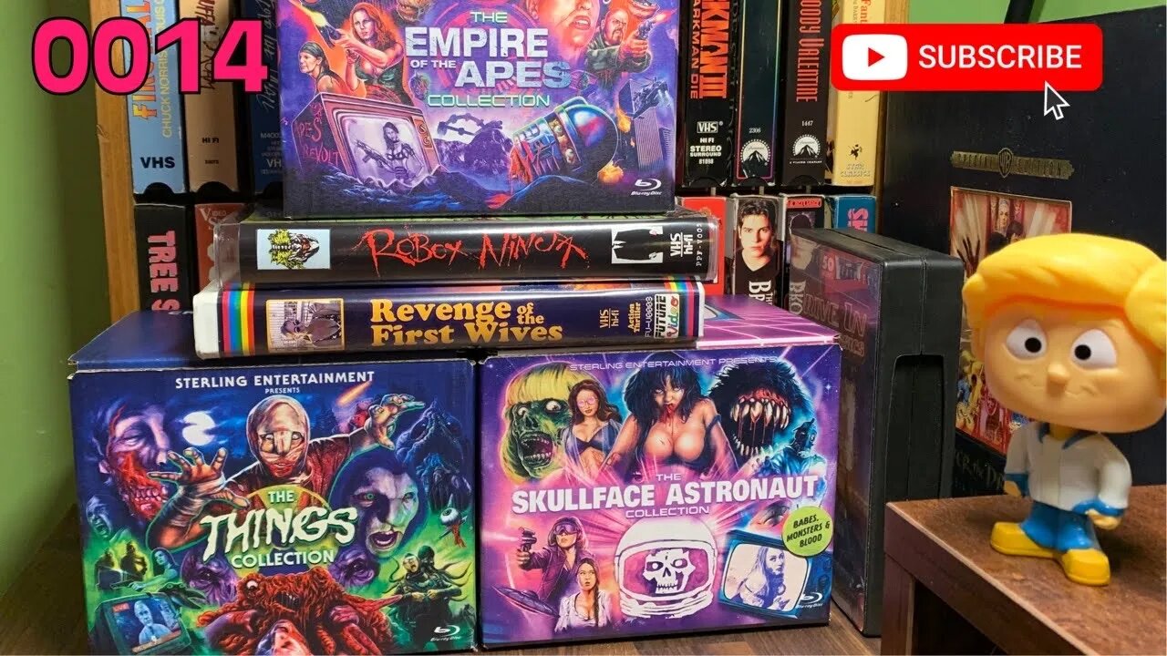 RETRO HAULS [0014] MAKEFLIX Boxed Sets [#things #skullfaceastronaut #makeflix]