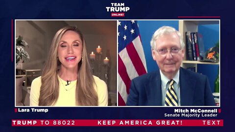 WATCH: Team Trump Online with Lara Trump and Senate Majority Leader Mitch McConnell!