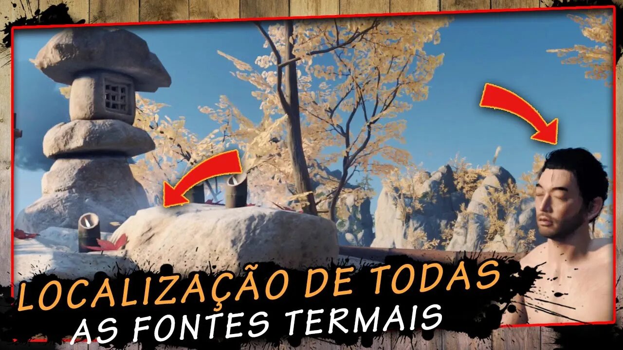 Ghost Of Tsushima, Localização De Todas As Fontes Termais De Izuhara, super Dica Pt Br