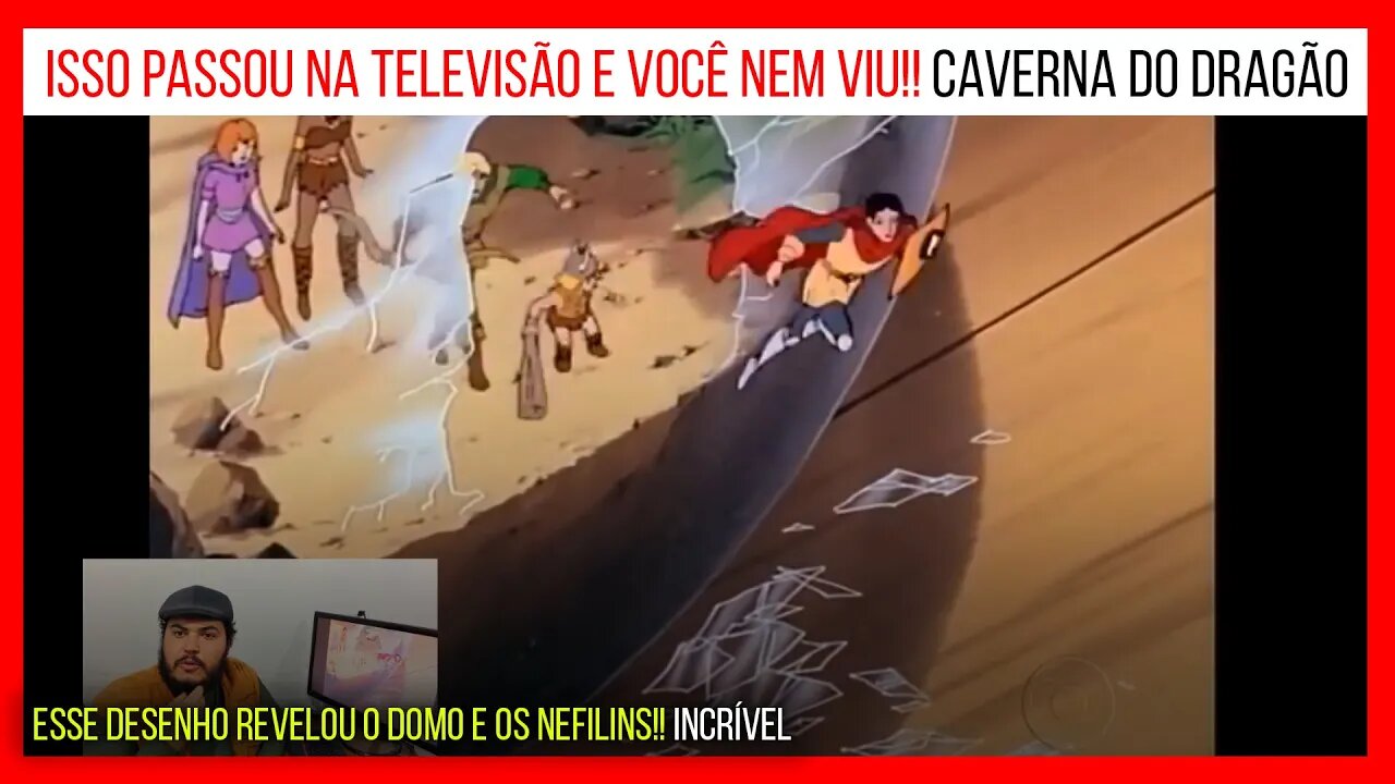 Isso não passa na TV (mensagem subliminar no desenho caverna do dragão)