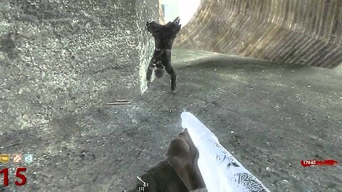 Zombie Handstand!