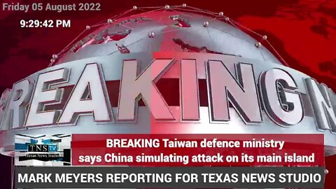 BREAKING Taiwan defence ministry says China simulating attack on its main island