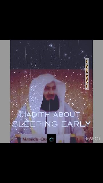Hadith about sleeping