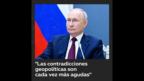 Putin: "El sistema de seguridad internacional sigue deteriorándose"