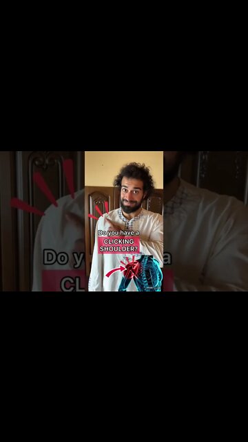 Quick Exercise To Fix Clicking Shoulders