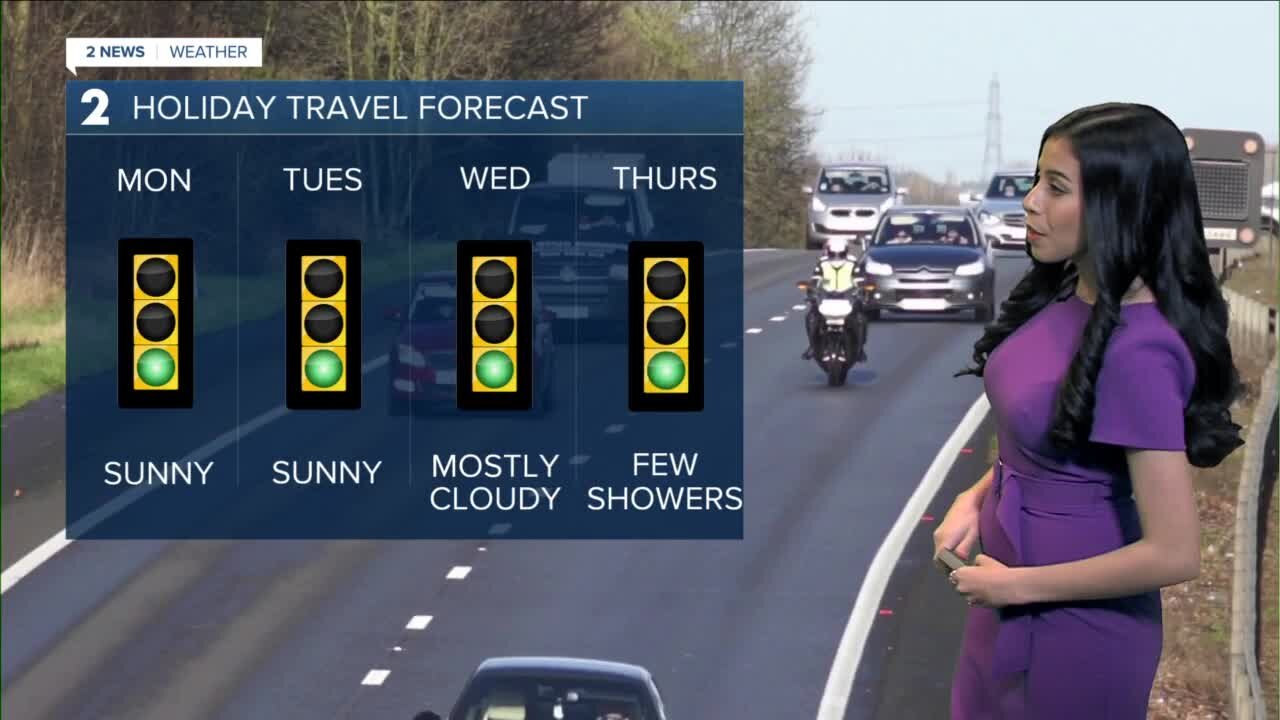 Sunshine Continues Tuesday