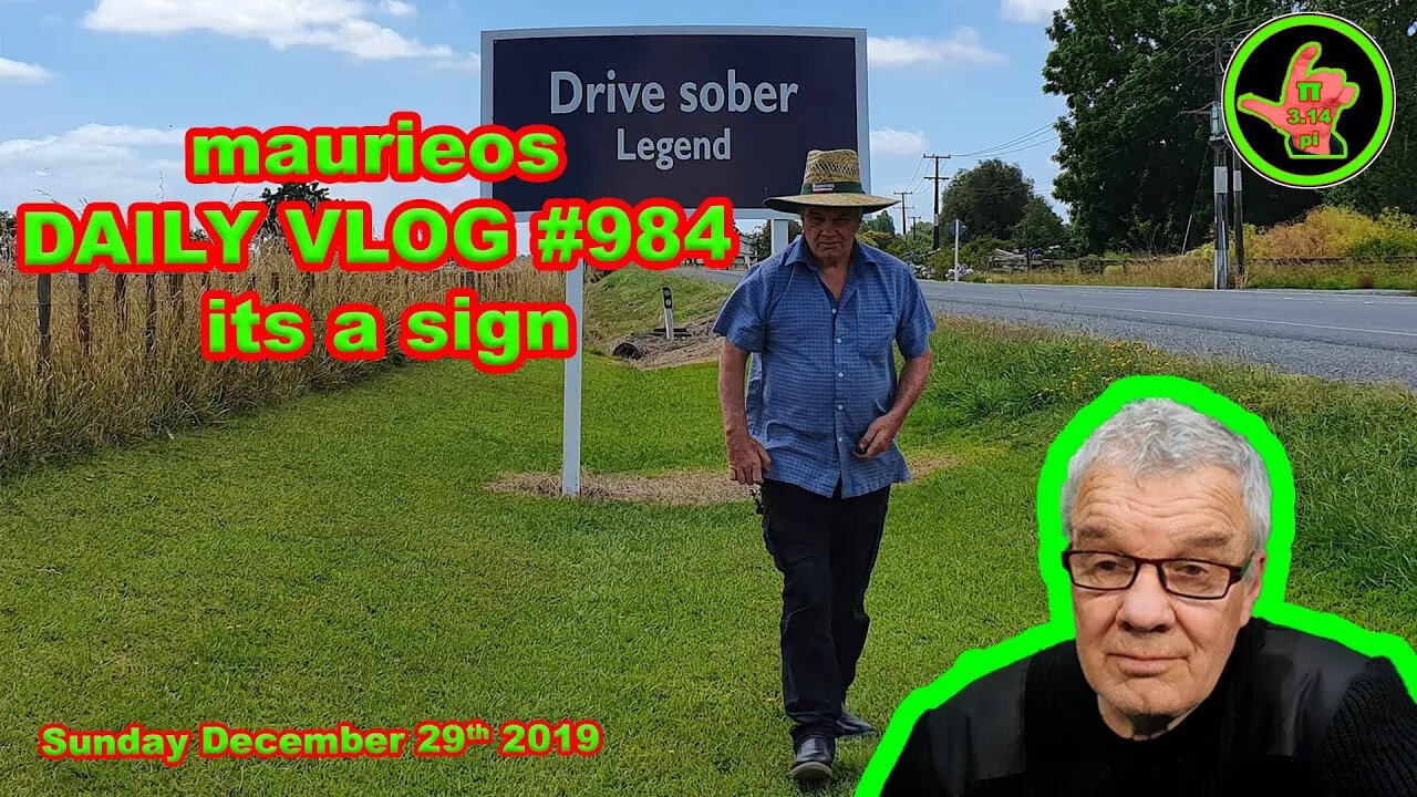 maurieos DAILY VLOG #984 it's a sign