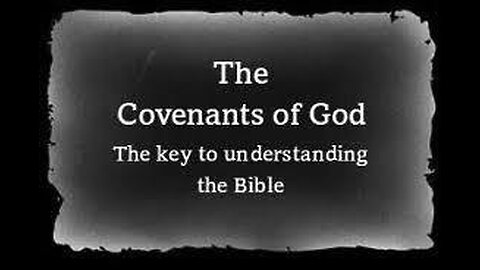 Let's Talk Biblical Covenants