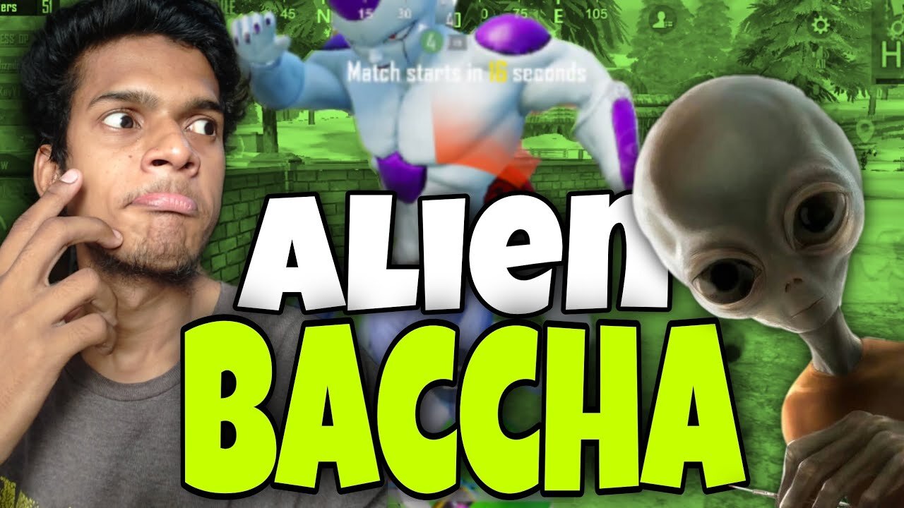 👽 Alien Baccha's Funny Pubg Mobile Gameplay 👽 #pubgmobile #pubg #viral #funny #shorts