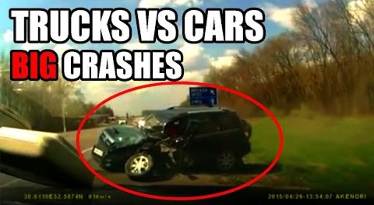 hard car crashes & idiots in cars 2022 - truck compilation