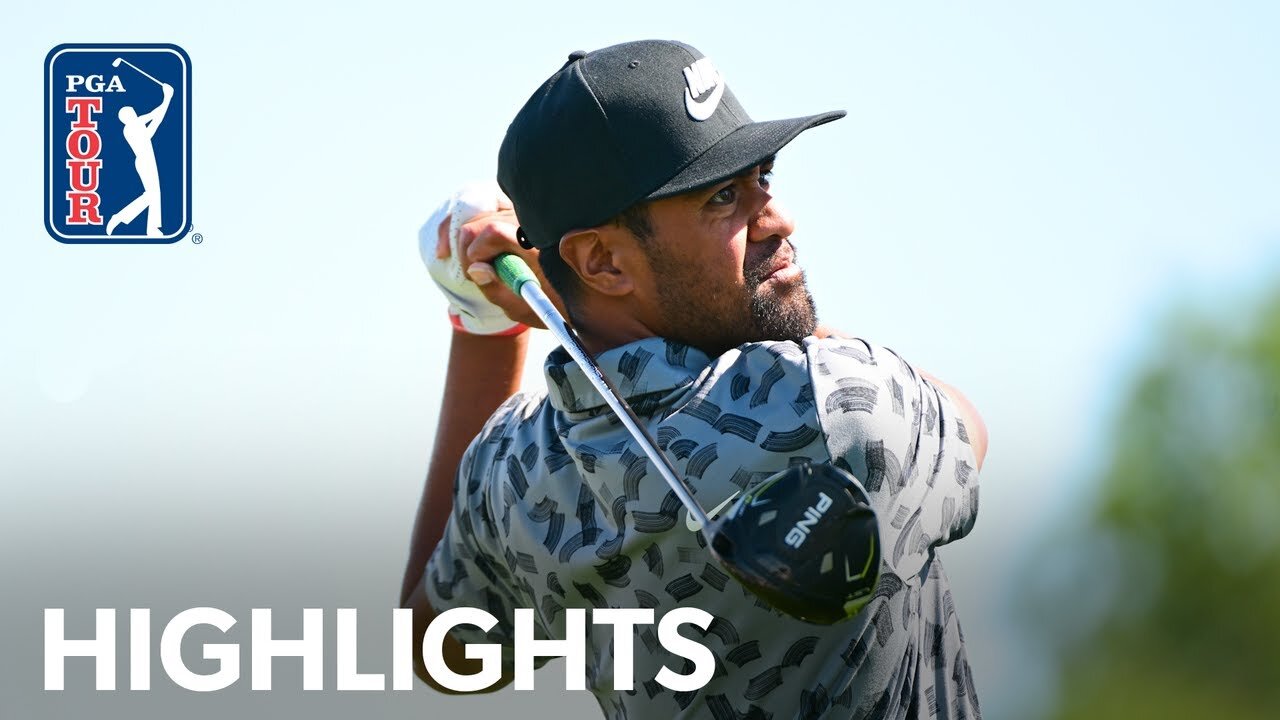 Tony Finau fires 8-under 62 - Round 2 - Texas Children's - 2024