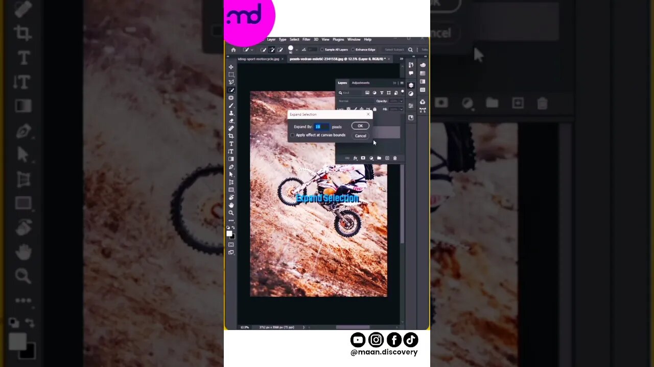 Motion Blur in PHOTOSHOP| #blureffect #viral