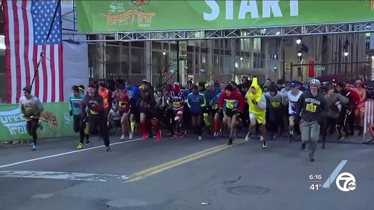 Runners gearing up for the return of Detroit's Turkey Trot