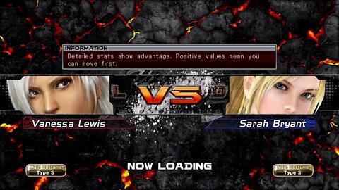 VF5FS match - Vanessa (Kruza) vs. Sarah (Risa 33)