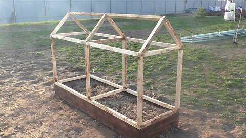 The most budget greenhouse. Do not buy do it yourself!