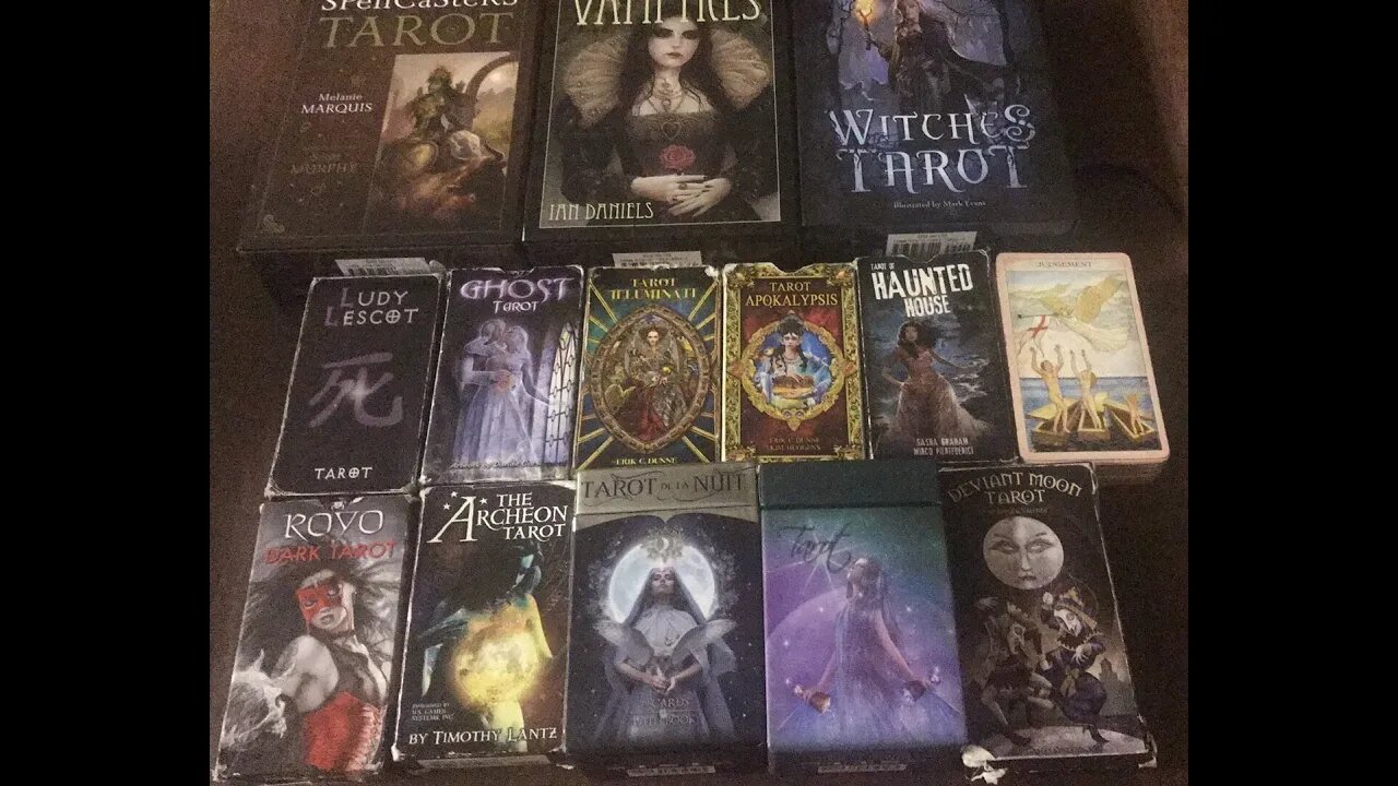 Tarot Chat - Cards I Like/Don't Like/NOPE At - Standard Raider-Waite