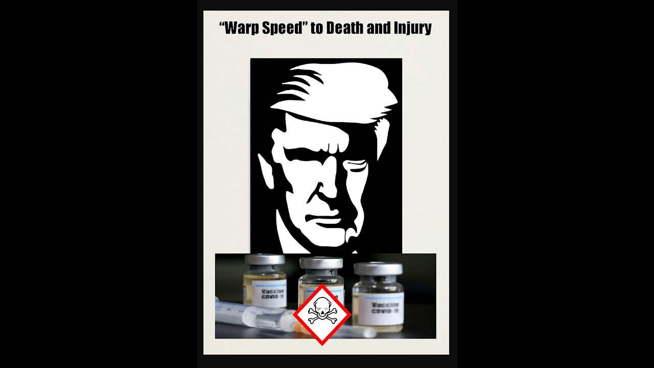 Donald - You Owe Your Supporters an Explanation on Vaccine Death & Injury