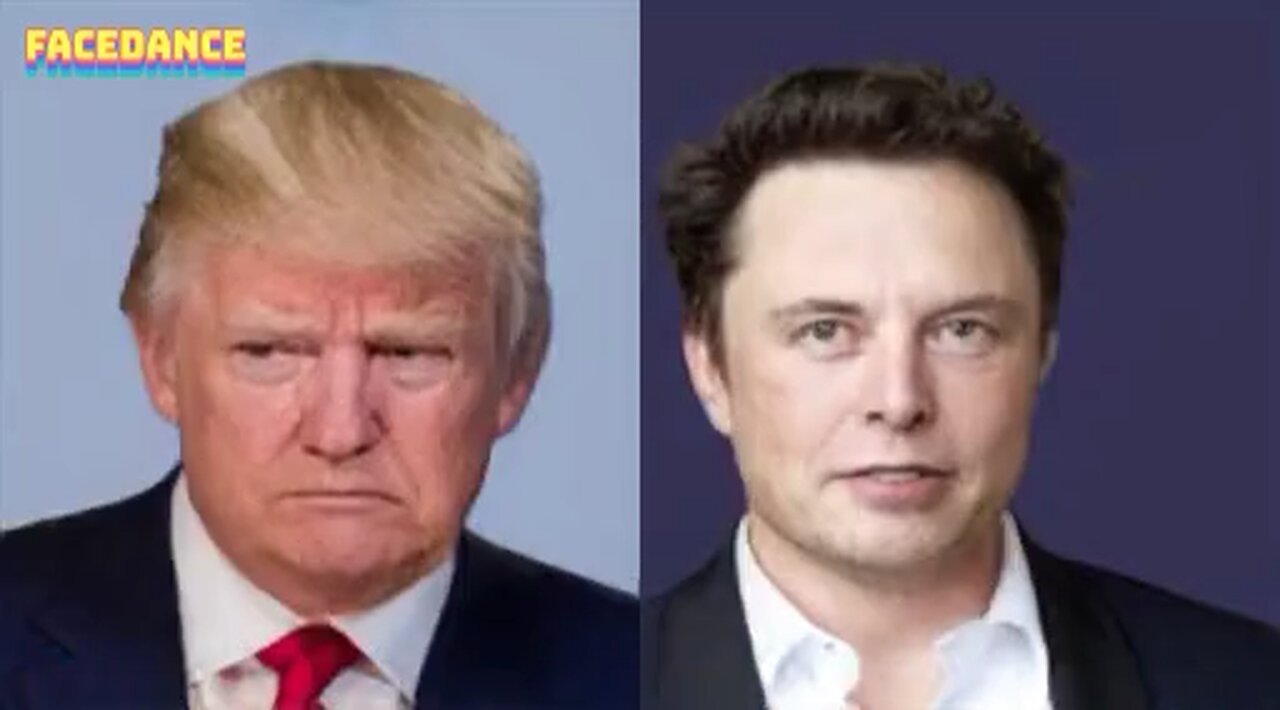 Trump sing with Elonmusk