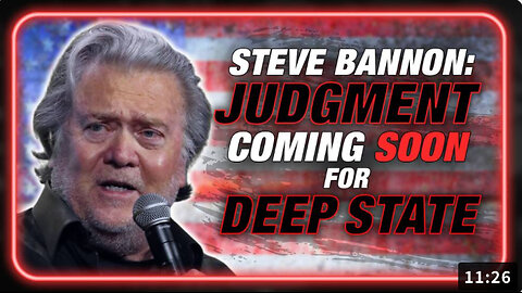 Steve Bannon Says Deep State Will Be Arrested For Their Crimes Against The American Republic