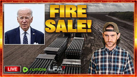 BIDEN IS SELLING TRUMP'S WALL ON CLEARANCE! | UNGOVERNED 12.13.24 5pm EST