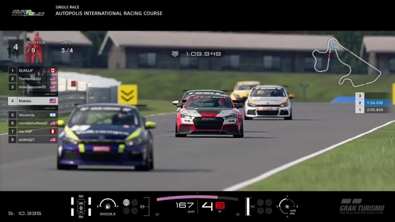 Gran Turismo Sport - A Comeback after a bad Start at Autopolis