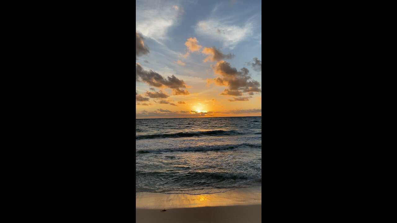 Sunrise at Quintana Roo