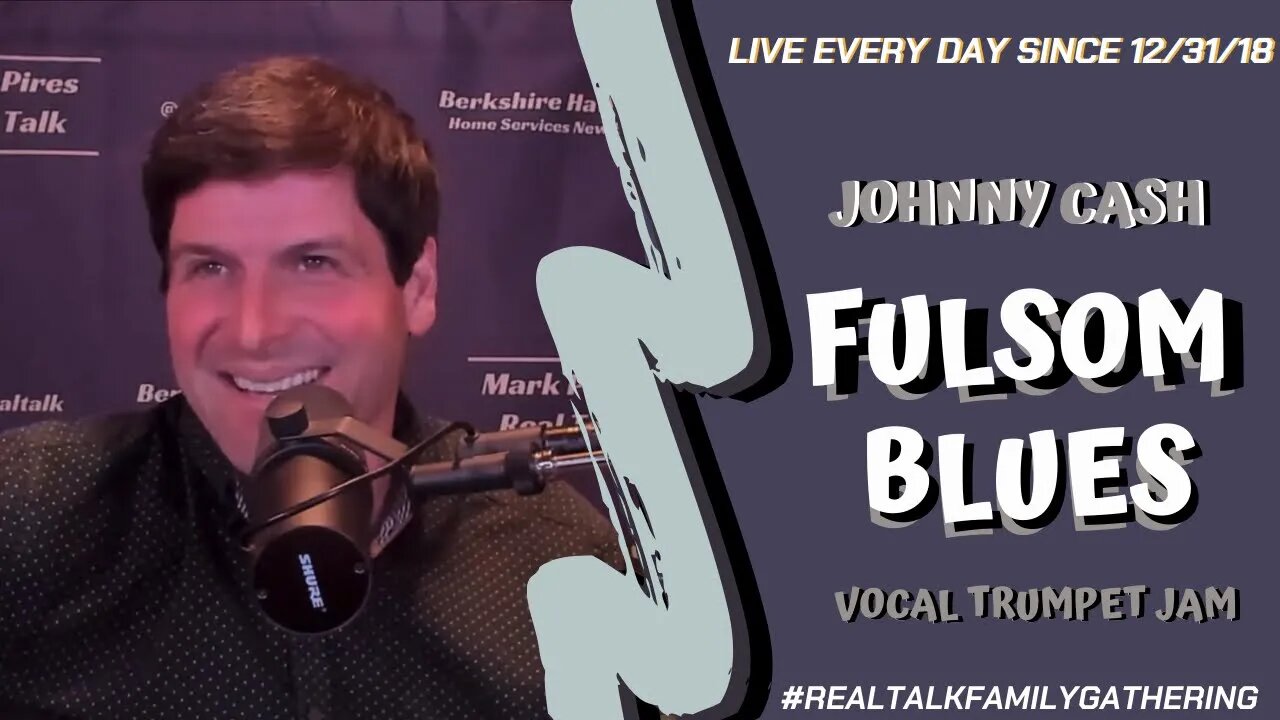 Johnny Cash Fulsom Blues Cover on The BeatSeat™️ Vocal Trumpet Jam!