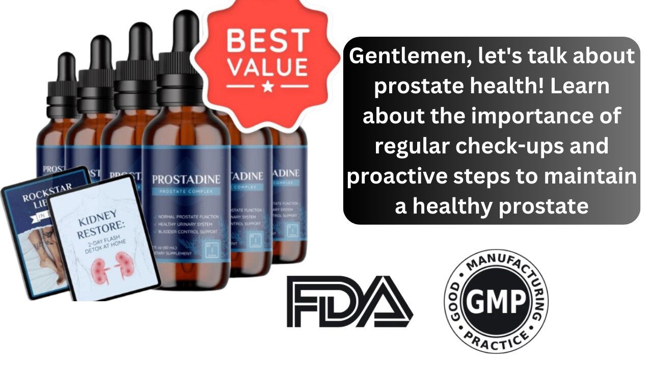 prostadine prostate health support suppliment