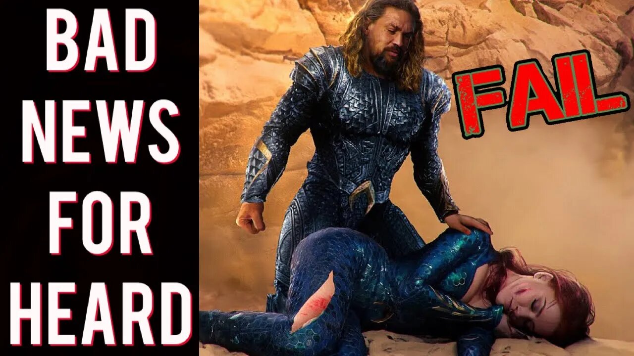 New Aquaman and the Lost Kingdom trailer DUMPS Amber Heard! Warner DCEU running damage control!