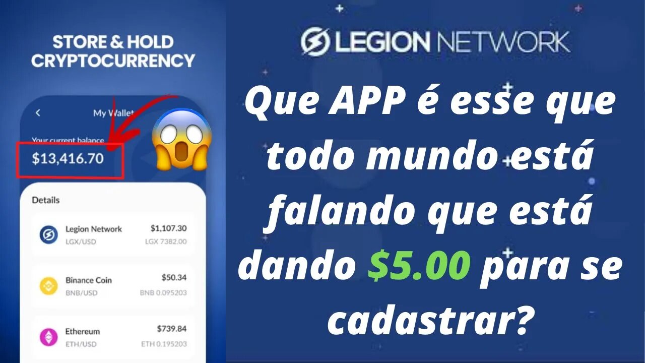 Nem americano faz igual! O maior segredo sobre o App LEGION NETWORK 6x melhor para anhar dinheiro.