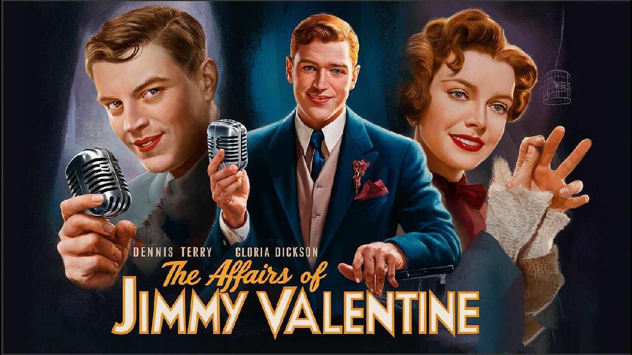 AFFAIRS OF JIMMY VALENTINE(1942)Dennis O'Keefe, Ruth Terry & Gloria Dickson|Colorized |Timeless Film