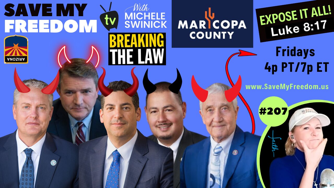 Anarchy Arizona Strikes Again! The Tyrannical Mari-Corruption County Board of Supervisors (Demons Don't Get Tired), MCRC & The Only Winning Strategies For 2024 – The Candidates Are NOT The Solution! DO NOT GIVE THEM ANY MONEY!