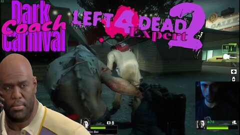 Coach Dark Carnival, Expert! Elixe plays: Left 4 Dead 2!