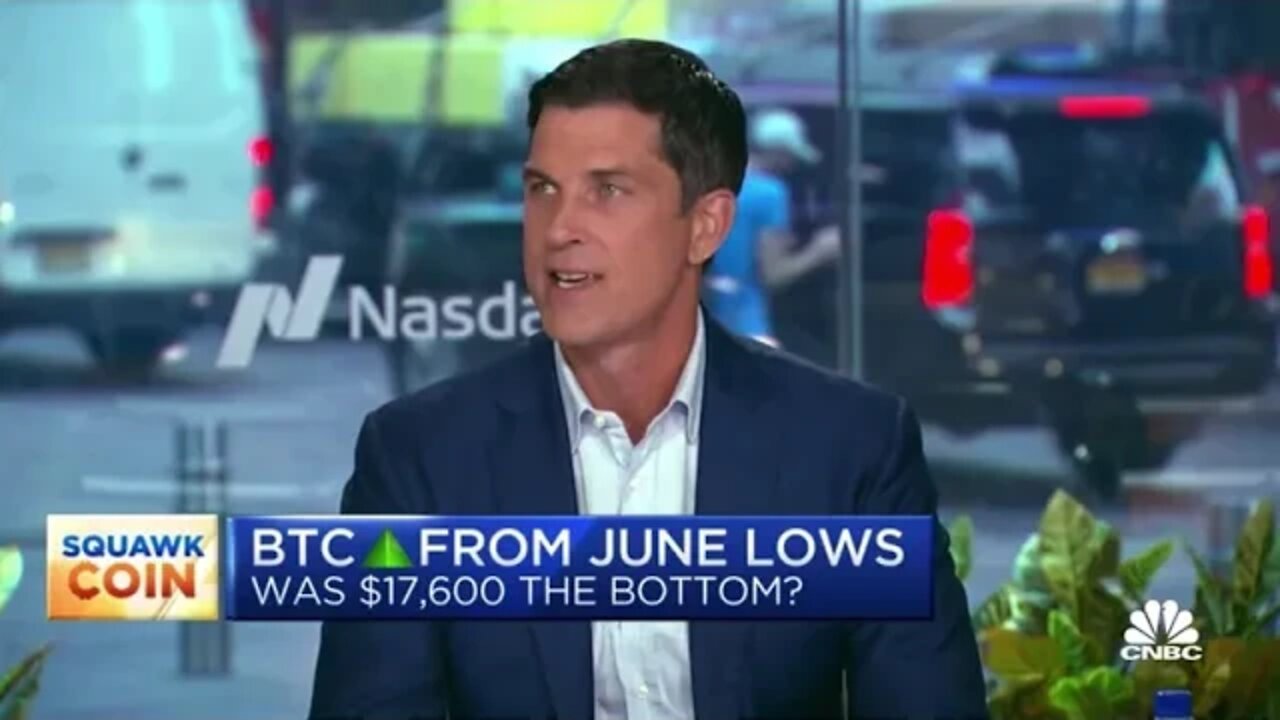 "Bitcoin hit it's bottom at $17,000" - Says NYSE President