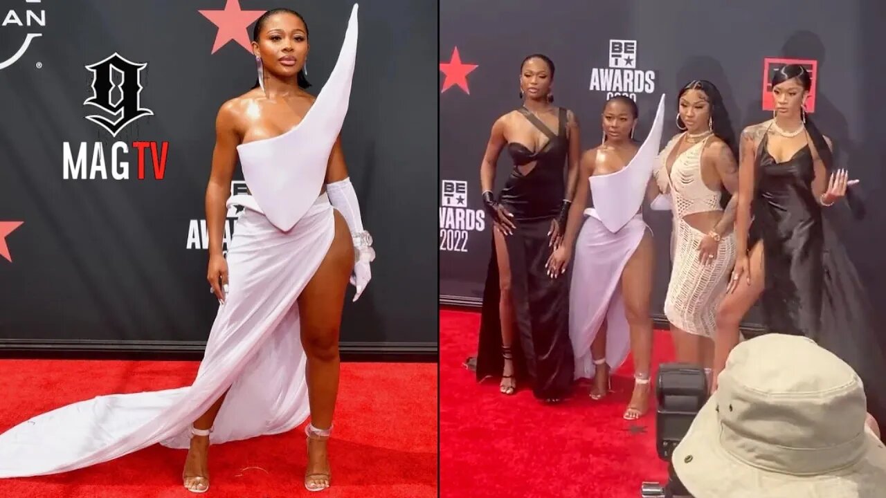 Jayda Cheaves Got The Innanet Buzzing With Her BET Awards Red Carpet Look! 😳